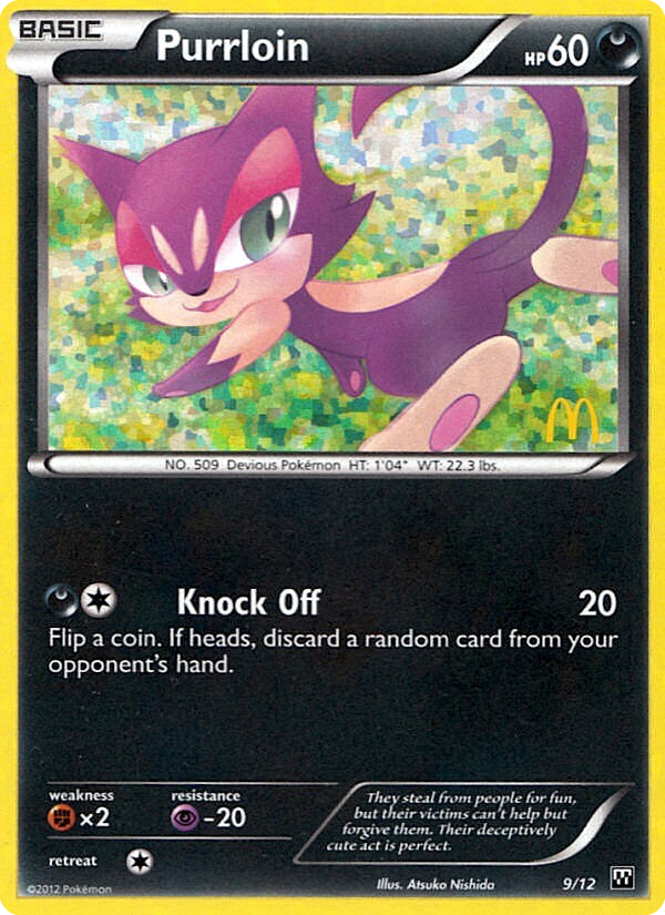 Purrloin (9) [McDonald's Promos 2012] - Deck Out Gaming