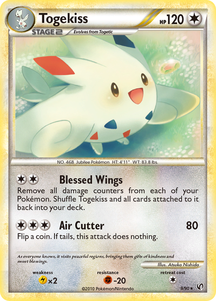 Togekiss (9) [Undaunted] Reverse Holofoil - Deck Out Gaming