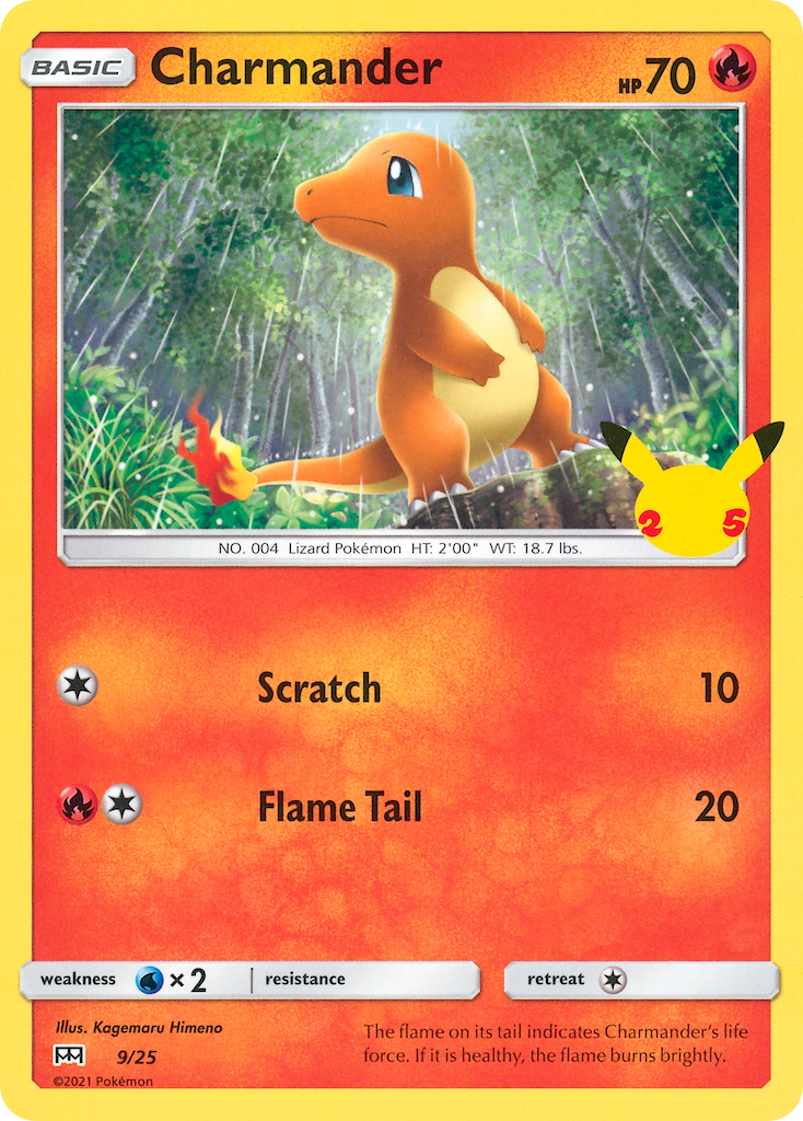 Charmander [McDonald's 25th Anniversary Promos] Holofoil - Deck Out Gaming