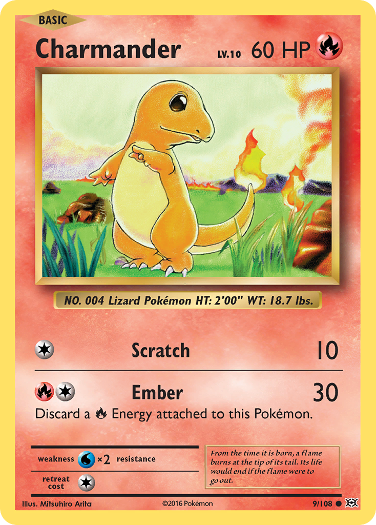 Charmander (9) [XY - Evolutions] - Deck Out Gaming