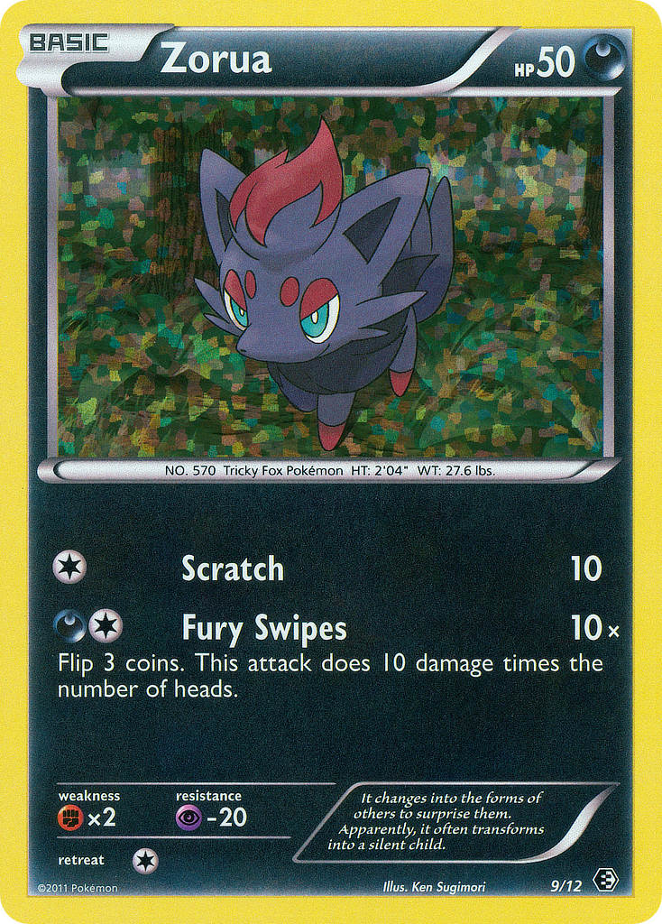 Zorua (9) [McDonald's Promos 2011] - Deck Out Gaming