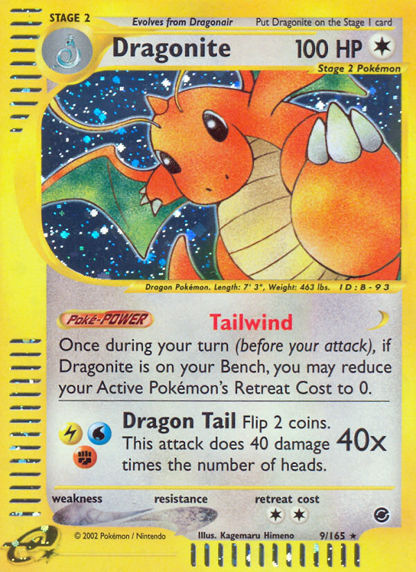 Dragonite (9) (9) [Expedition] Reverse Holofoil