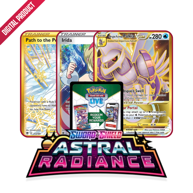 Astral Radiance Booster Pack PTCGL Code - Deck Out Gaming