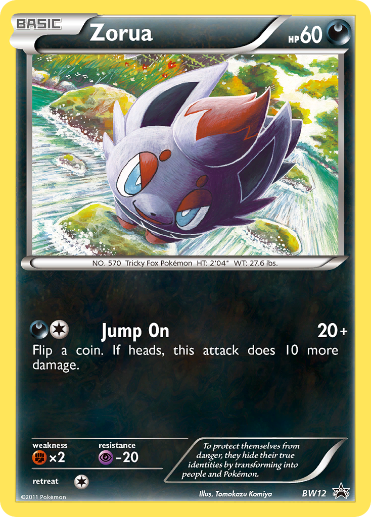 Zorua (BW12) [Black and White Promos] - Deck Out Gaming