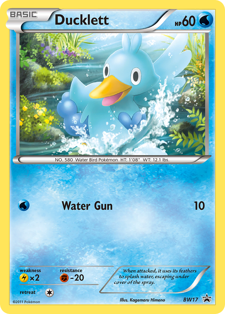 Ducklett (BW17) [Black and White Promos]