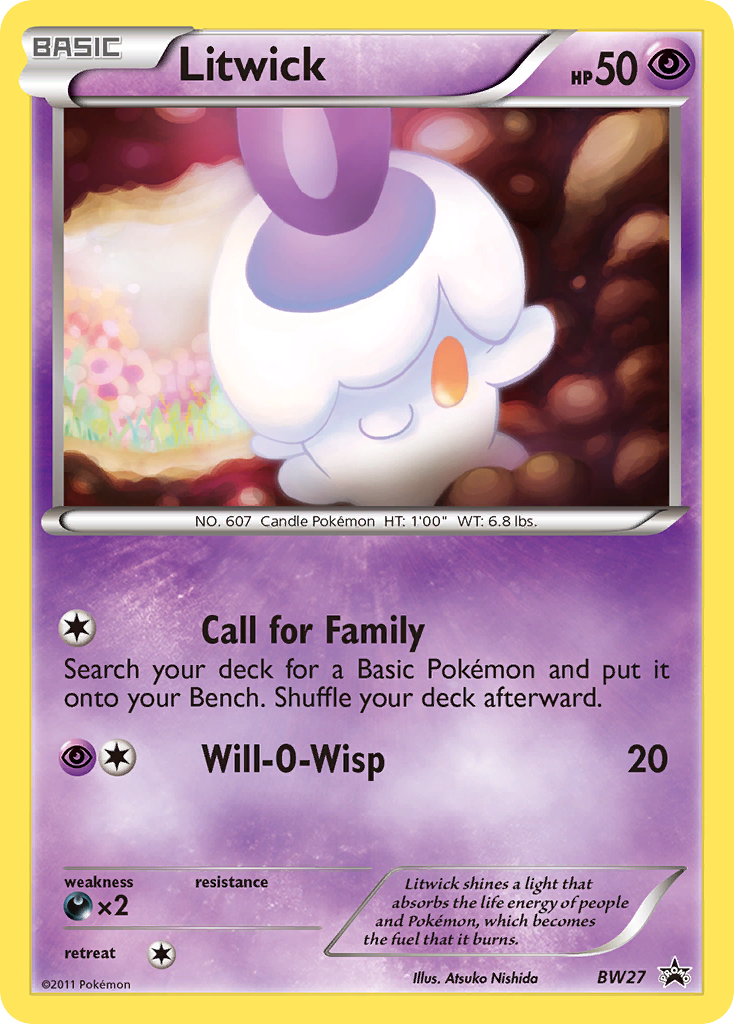 Litwick (BW27) [Black and White Promos]