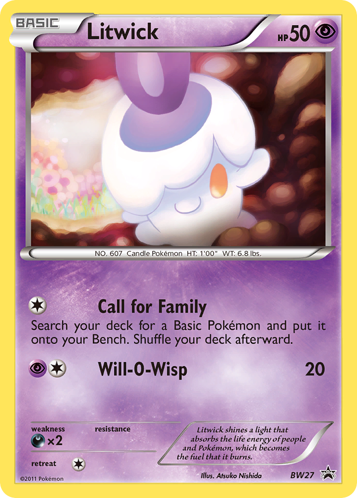 Litwick (BW27) [Black and White Promos] - Deck Out Gaming