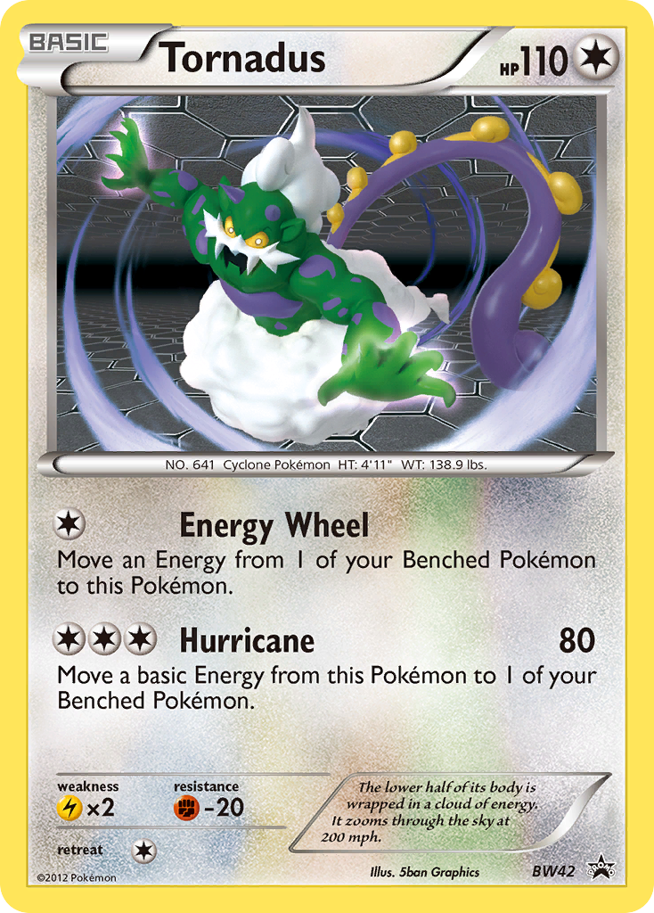 Tornadus (BW42) [Black and White Promos]