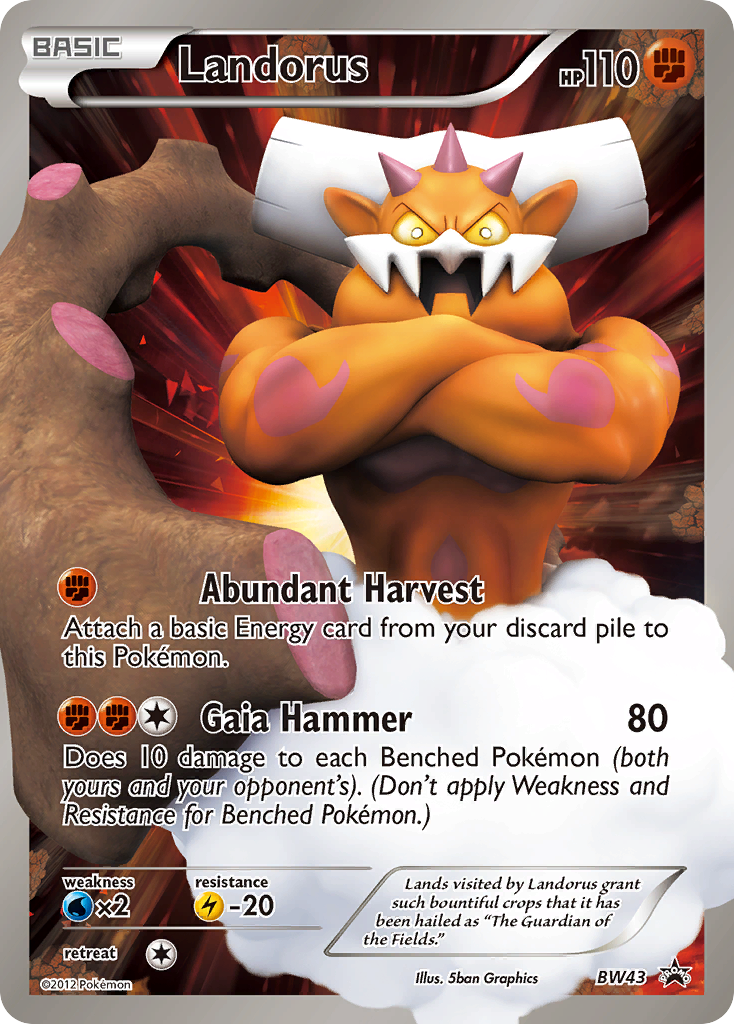 Landorus (BW43) (BW43) [Black and White Promos] - Deck Out Gaming