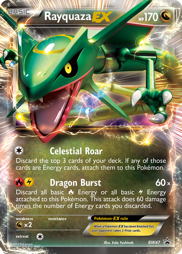 Rayquaza EX (BW47) [Black and White Promos] - Deck Out Gaming