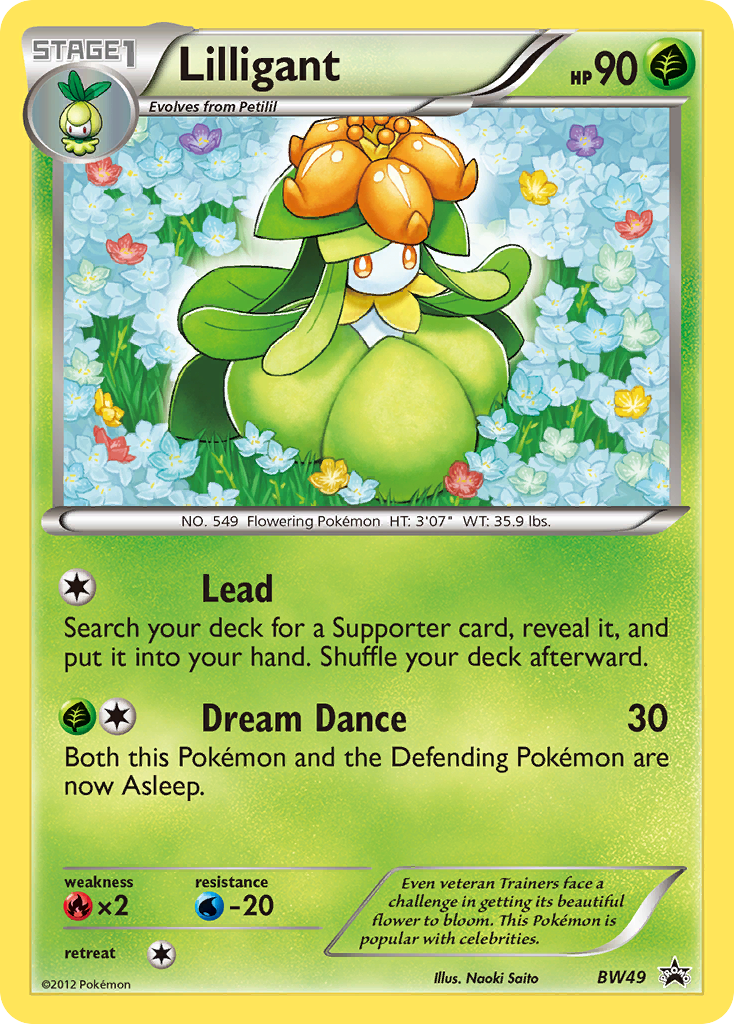 Lilligant (BW49) [Black and White Promos] - Deck Out Gaming