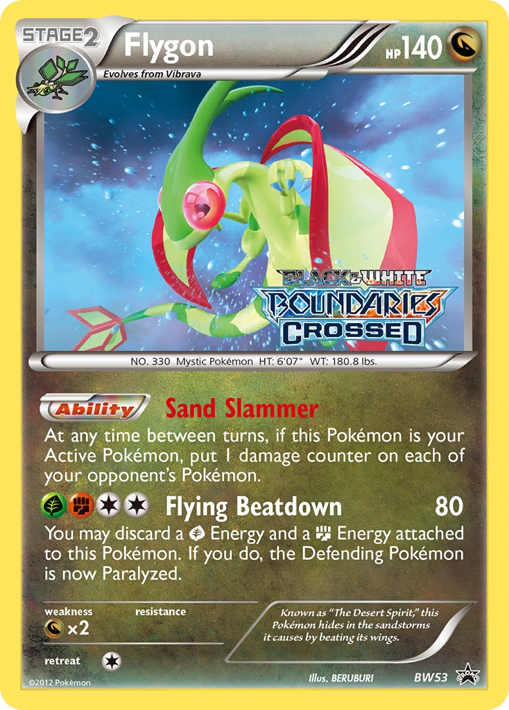 Flygon (Prerelease) (BW53) [Black and White Promos] - Deck Out Gaming