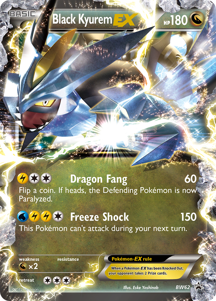 Black Kyurem EX (BW62) [Black and White Promos] - Deck Out Gaming