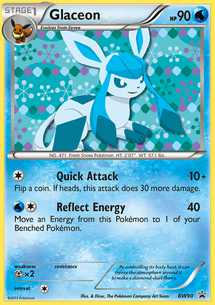 Glaceon (BW90) [Black and White Promos] - Deck Out Gaming