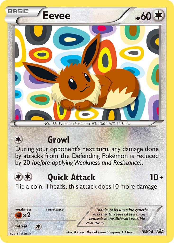 Eevee (BW94) (BW94) [Black and White Promos] - Deck Out Gaming