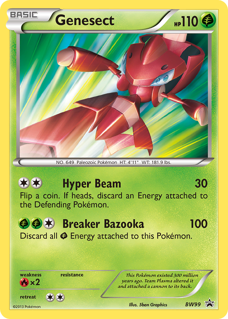 Genesect (BW99) [Black & White: Black Star Promos] - Deck Out Gaming