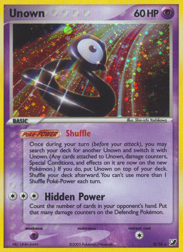 Unown (B) [EX: Unseen Forces] - Deck Out Gaming