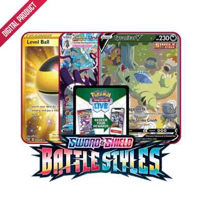 Battle Styles Booster Pack PTCGL Code