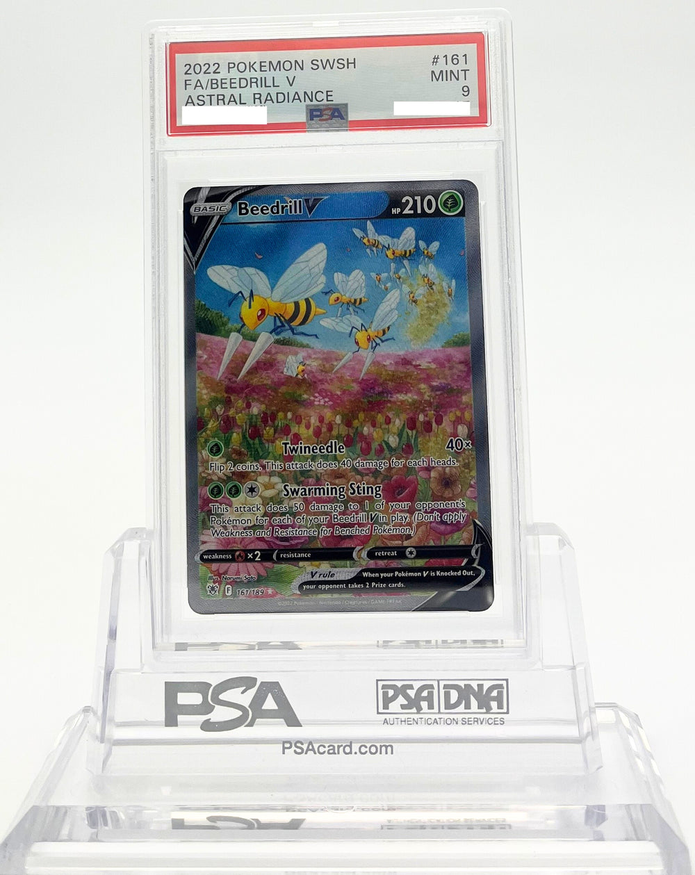 Beedrill V - Astral Radiance - 161 - PSA 9 - Deck Out Gaming