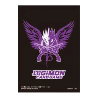 Digimon Card Game Official Sleeves - Beelzemon Logo - 60 Count