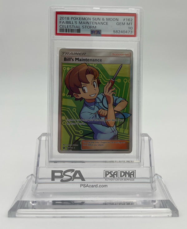 Bill's Maintenance - Celestial Storm - 162 - PSA 10 - Deck Out Gaming