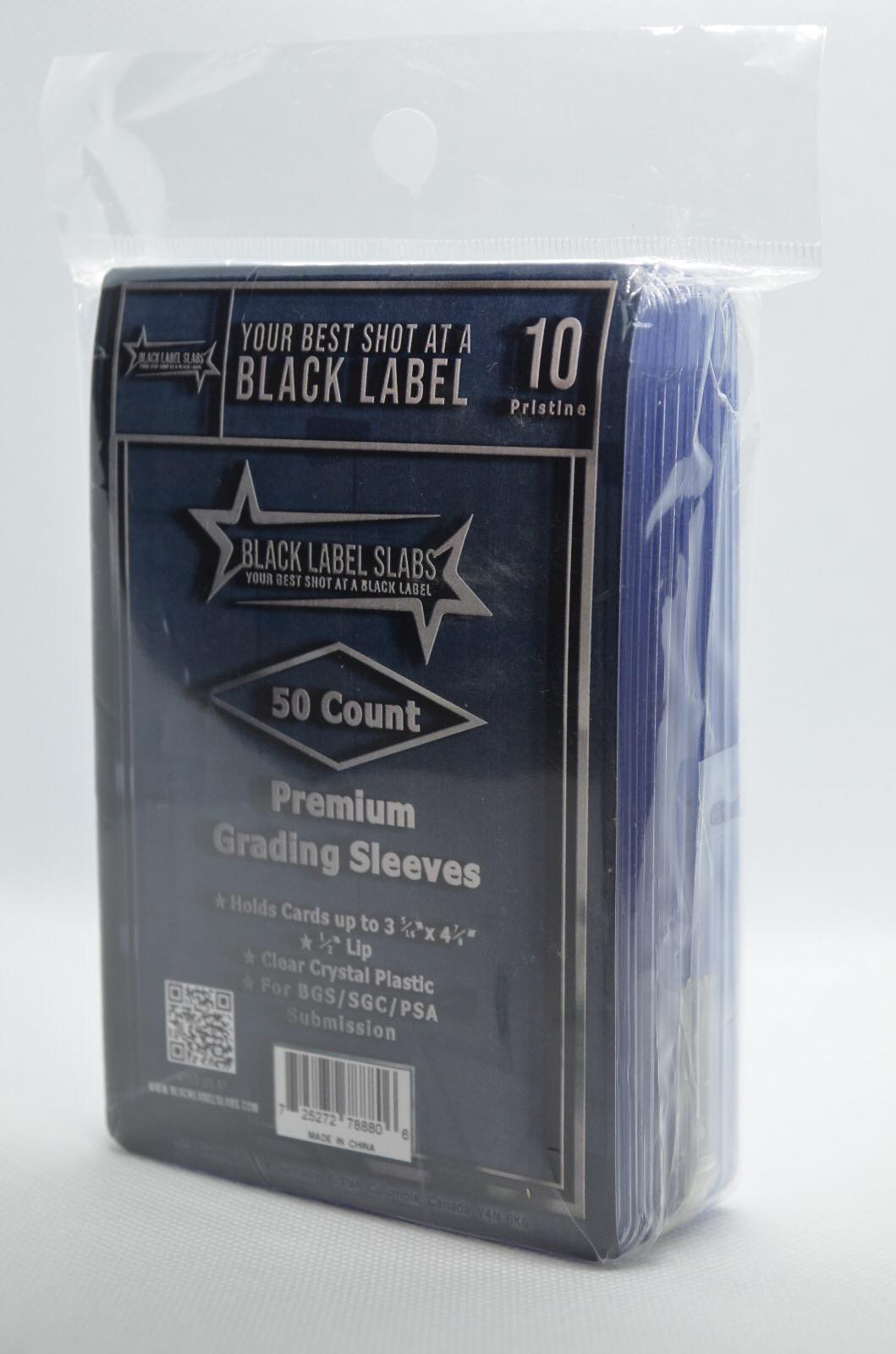 Black Label Slabs Premium Grading Sleeves - 50 Count