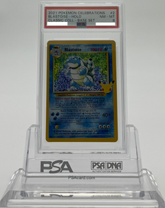 Blastoise - Celebrations Classic Collection - 2 - PSA 8 - Deck Out Gaming