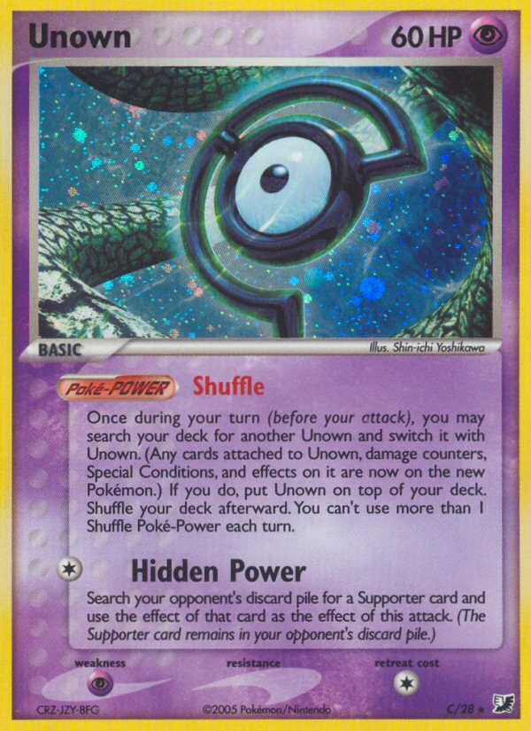 Unown (C) [EX: Unseen Forces] - Deck Out Gaming