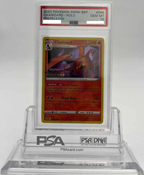 Charizard - SWSH Promos - SWSH066 - PSA 10 - Deck Out Gaming