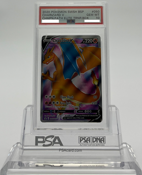 Charizard V - SWSH Promos - SWSH050 - PSA 10 - Deck Out Gaming