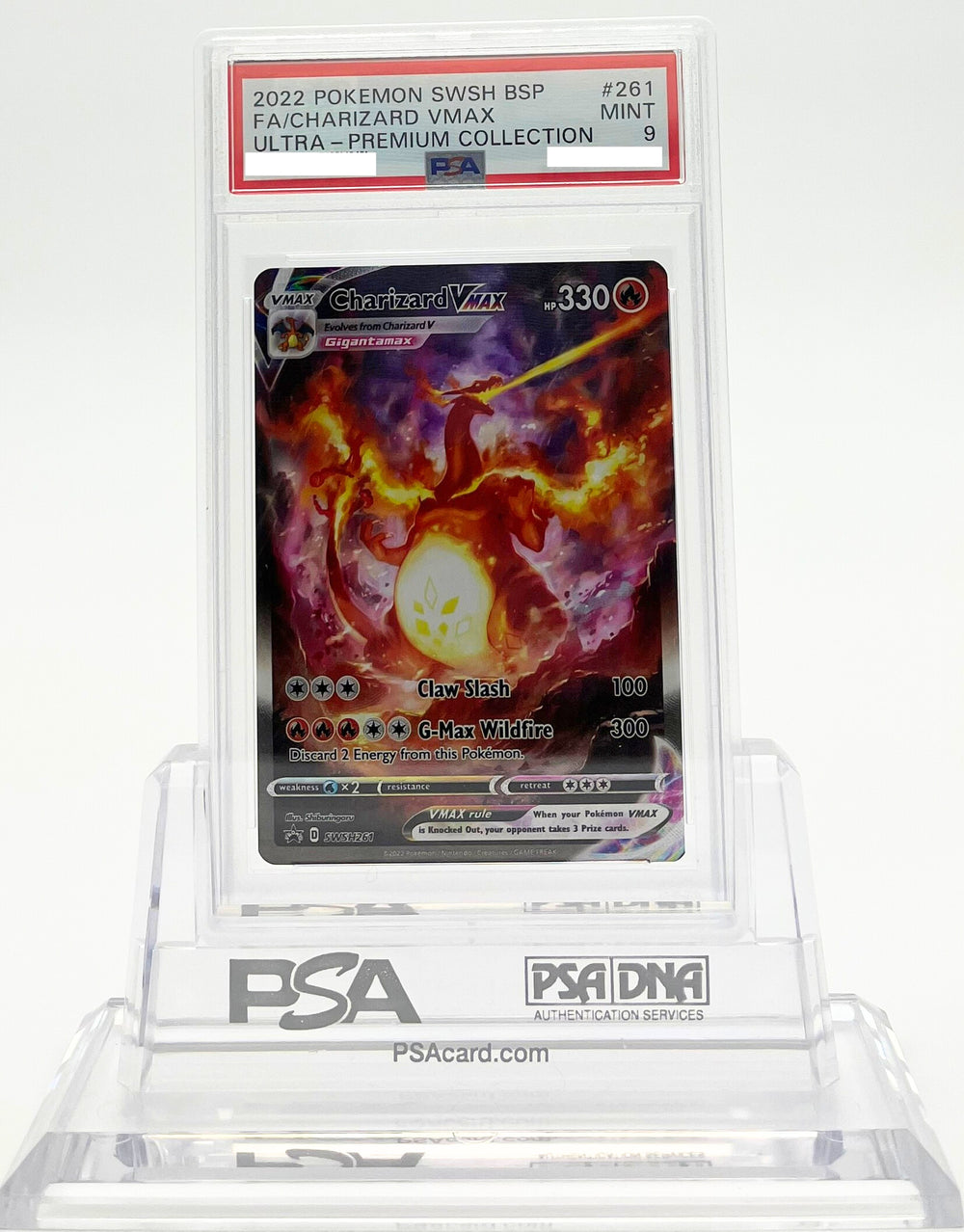 Charizard VMAX - SWSH Promos - SWSH261 - PSA 9 - Deck Out Gaming