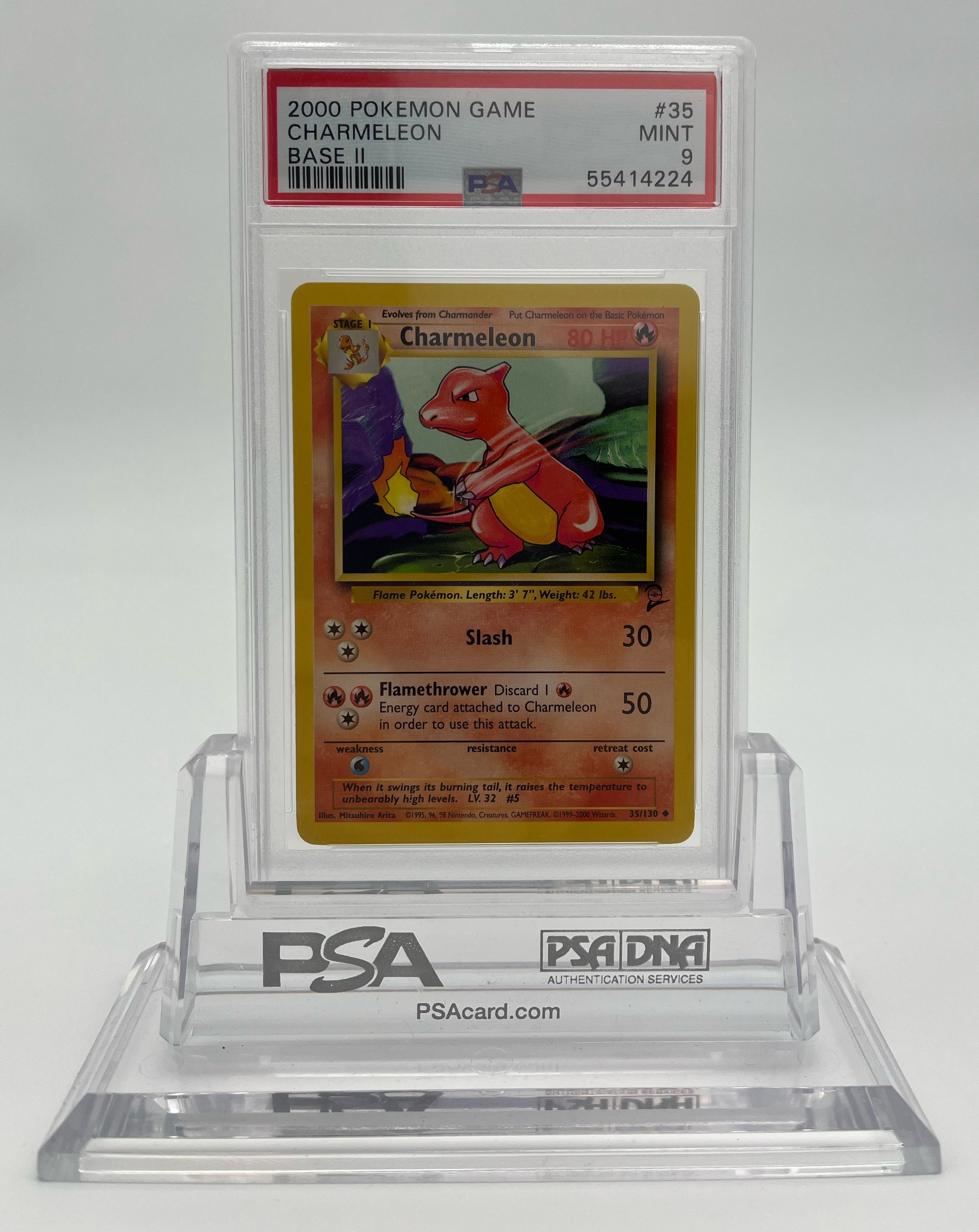 Charmeleon - Base Set 2 - 35 - PSA 9 - Deck Out Gaming