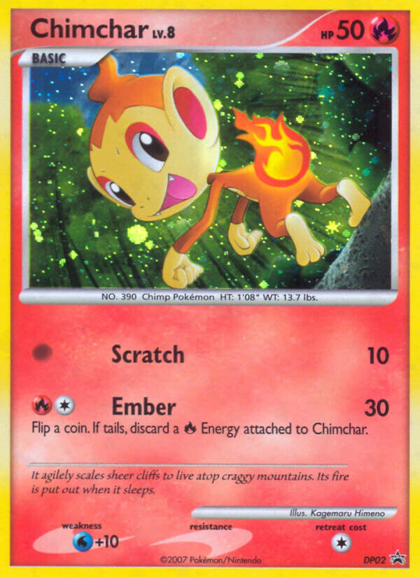 Chimchar (DP02) [Diamond and Pearl Promos] - Deck Out Gaming