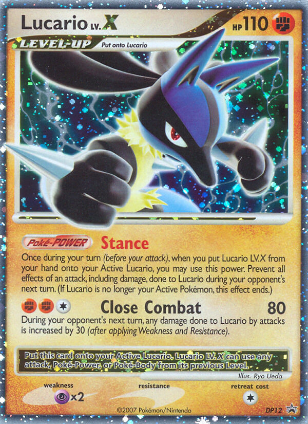 Lucario Lv.X (DP12) [Diamond and Pearl Promos] - Deck Out Gaming