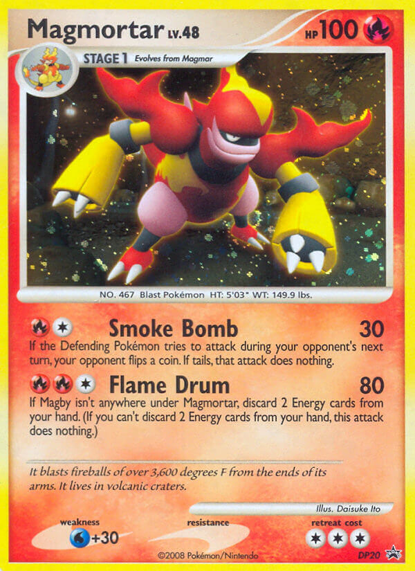 Magmortar (DP20) [Diamond and Pearl Promos]