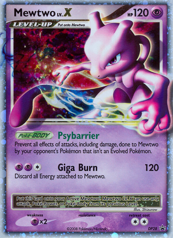 Mewtwo Lv.X (DP28) [Diamond and Pearl Promos] - Deck Out Gaming