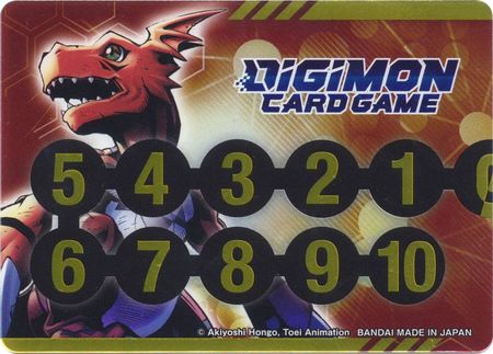 Digimon Plastic Memory Gauge - Guilmon - Deck Out Gaming