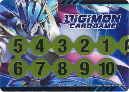 Digimon Plastic Memory Gauge - Ulforceveedramon - Deck Out Gaming