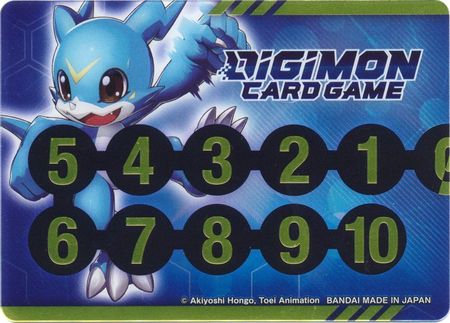Digimon Plastic Memory Gauge - Veemon Digimon Plastic Memory Gauge - Veemon
