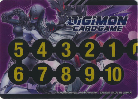 Digimon Plastic Memory Gauge - LadyDevimon
