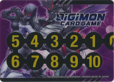 Digimon Plastic Memory Gauge - LadyDevimon - Deck Out Gaming