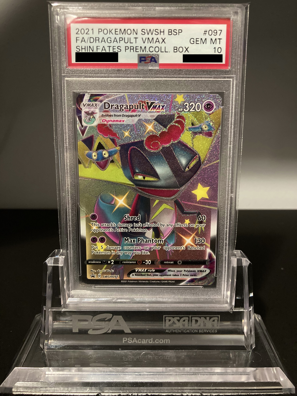 Dragapult VMAX - SWSH Promos - SWSH097 - PSA 10 - Deck Out Gaming