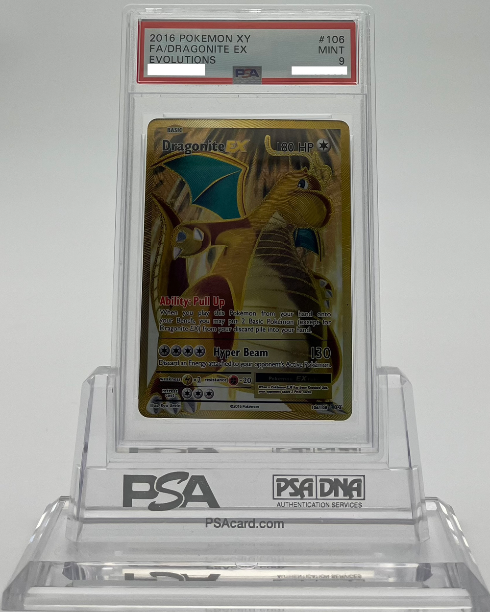 Dragonite EX - Evolutions - 106 - PSA 9 - Deck Out Gaming