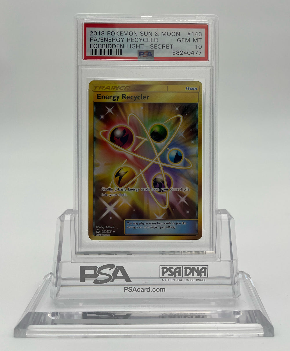 Energy Recycler - Forbidden Light - 143 - PSA 10 - Deck Out Gaming