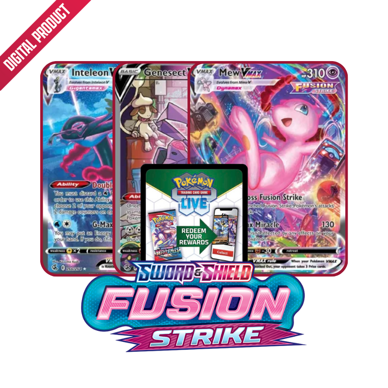 Fusion Strike Booster Pack PTCGL Code