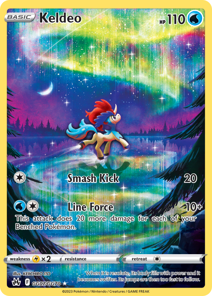 Keldeo (GG07/GG70) [Sword & Shield: Crown Zenith] - Deck Out Gaming