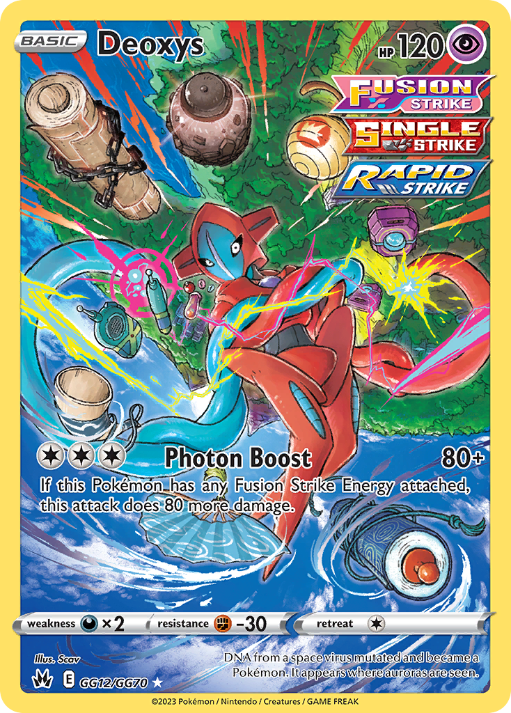 Deoxys (GG12/GG70) [Sword & Shield: Crown Zenith] - Deck Out Gaming