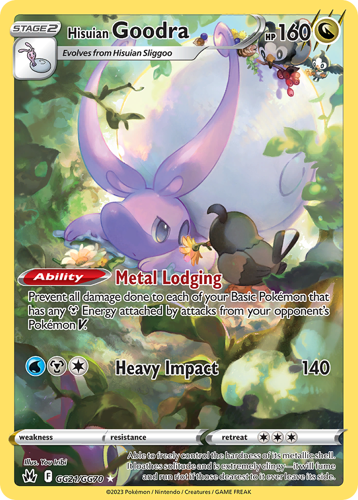 Hisuian Goodra (GG21/GG70) [Sword & Shield: Crown Zenith]