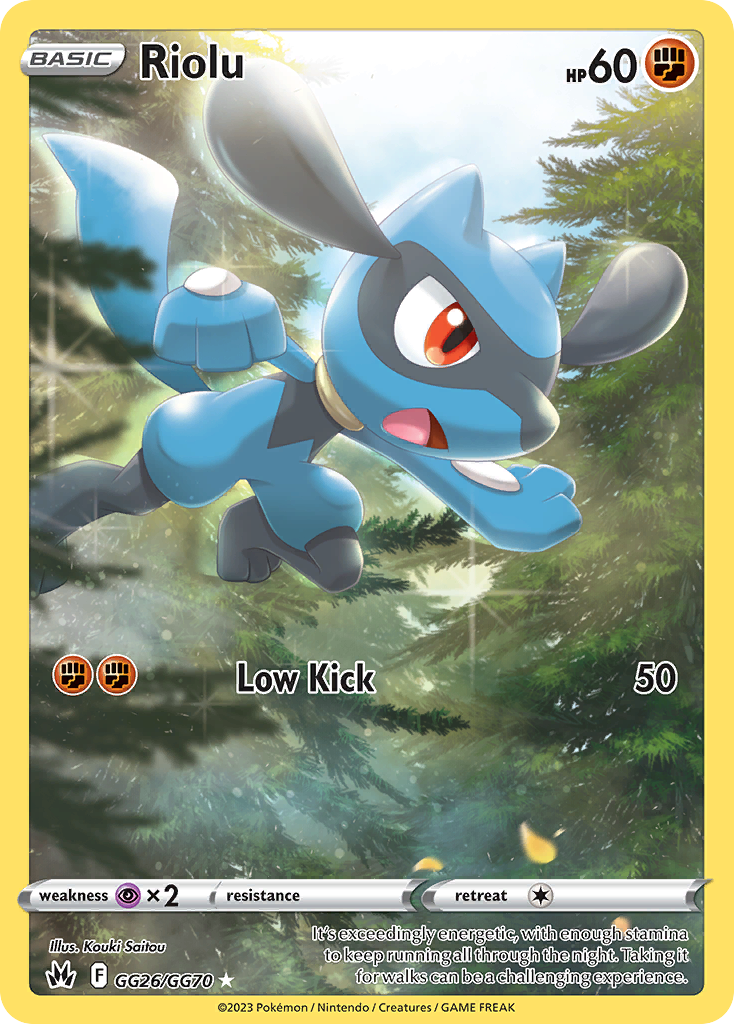 Riolu (GG26/GG70) [Sword & Shield: Crown Zenith] - Deck Out Gaming