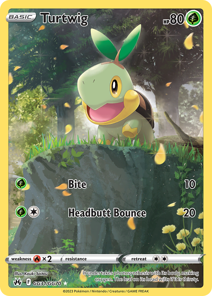 Turtwig (GG31/GG70) [Sword & Shield: Crown Zenith] - Deck Out Gaming